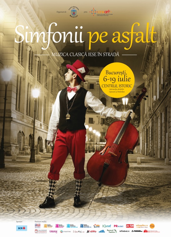 Simfonii pe asfalt - afis