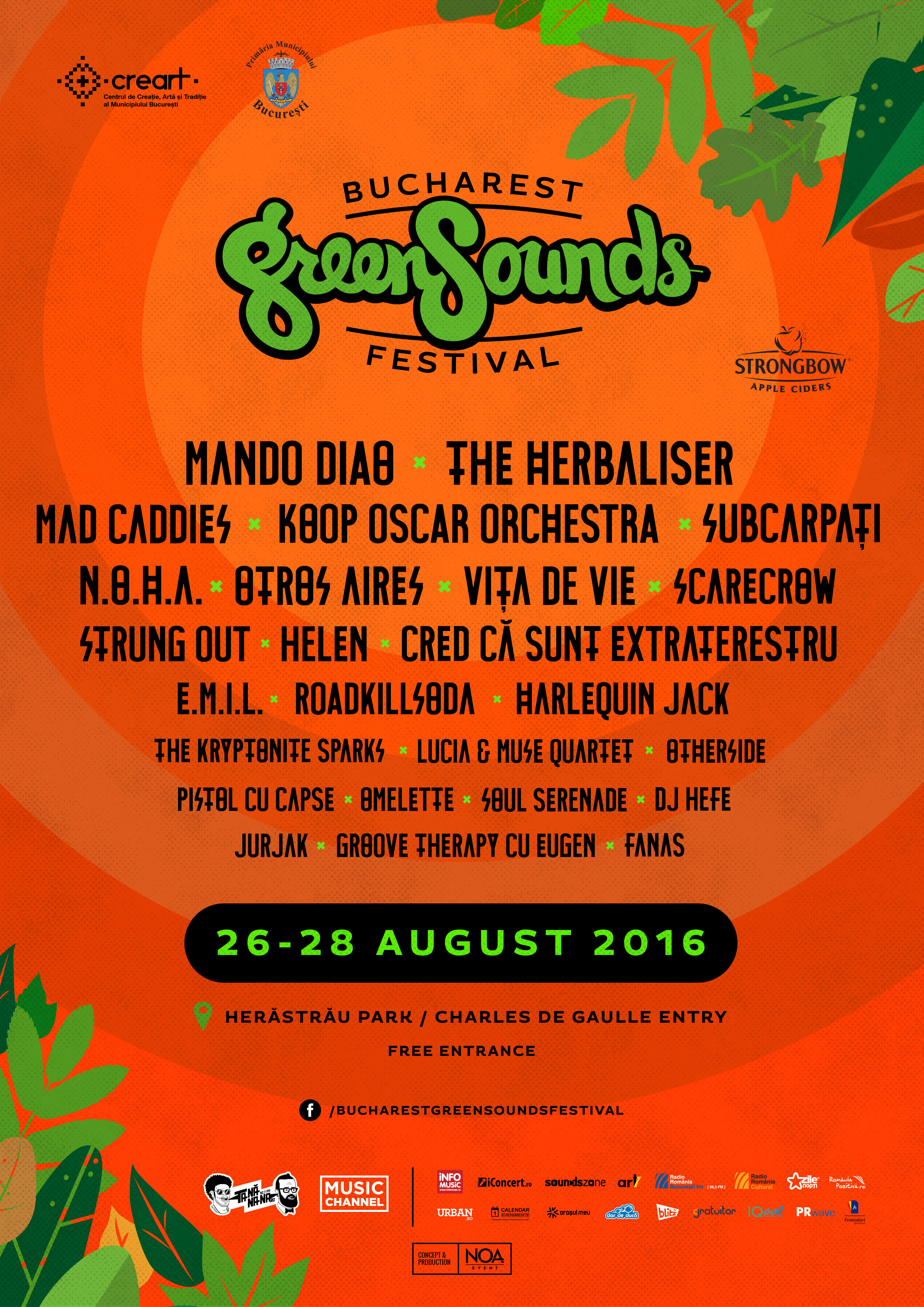 Afis GreenSounds 2016