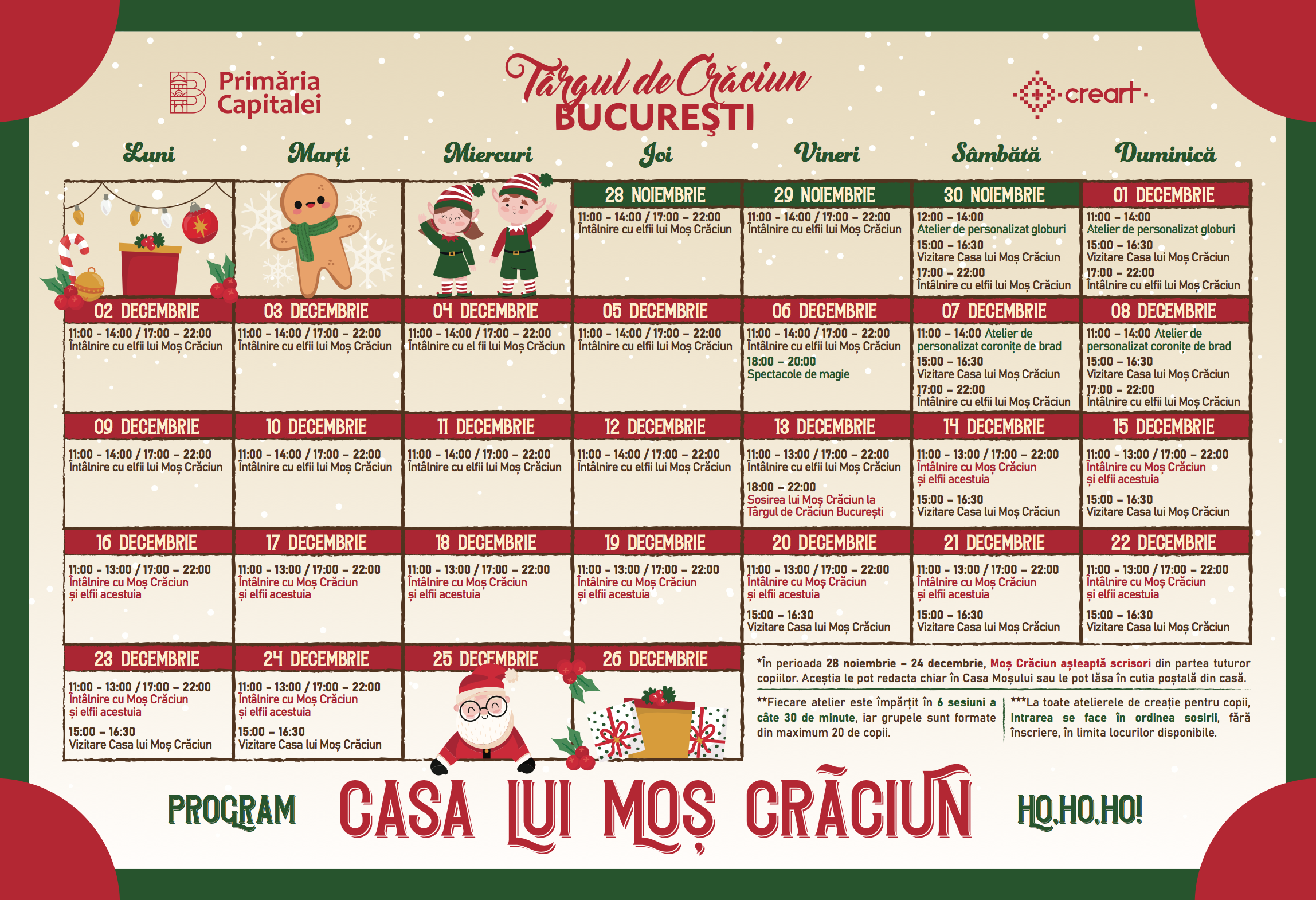 Casa Lui Mos Craciun 2019 Programcreart Centrul De Creatie